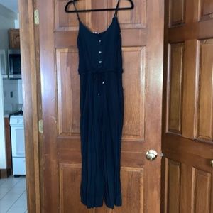 Splendid black jumpsuit size small